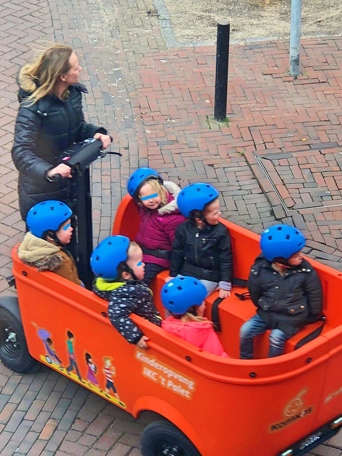 Segway daycare child transport