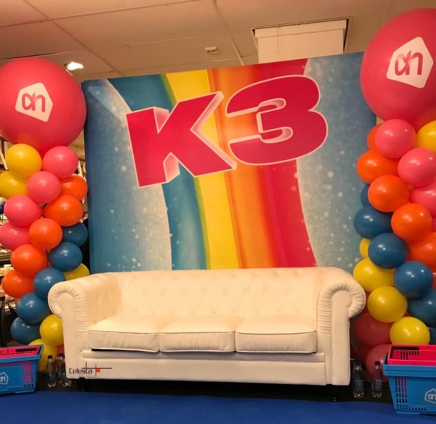 K3 meet & greet set up