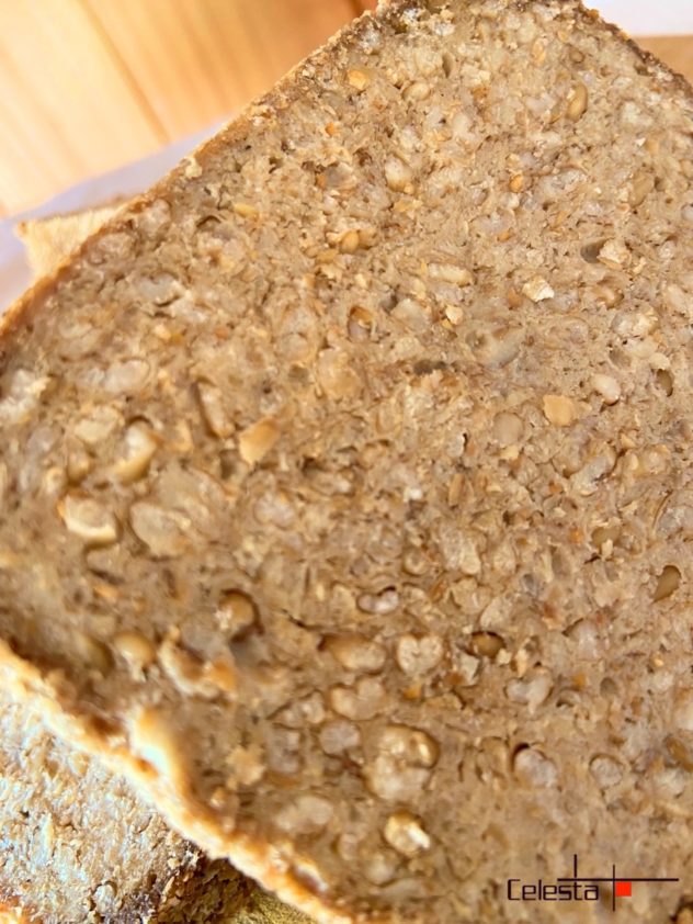 Oat bread Slice