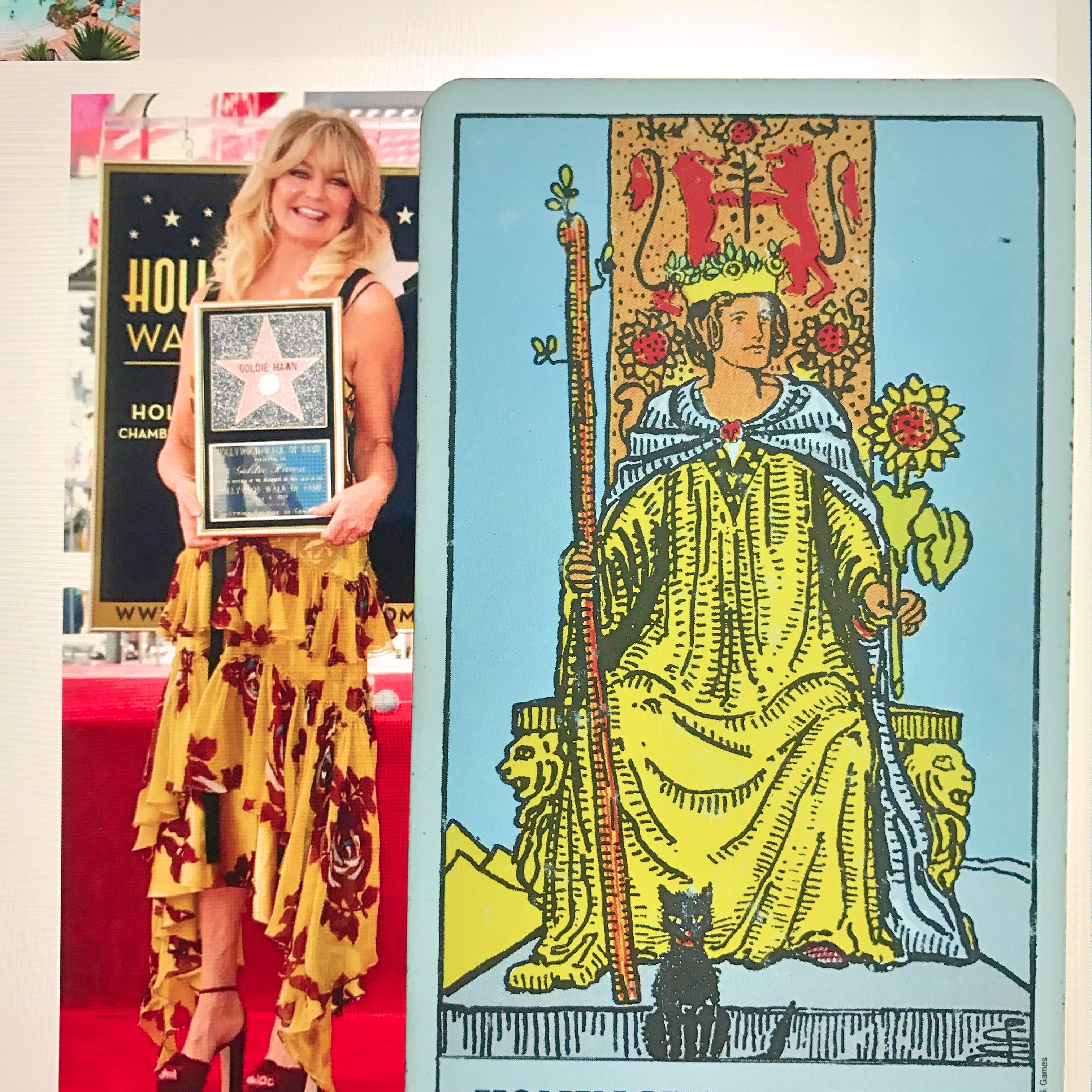 Goldie Hawn & The Queen of Wands