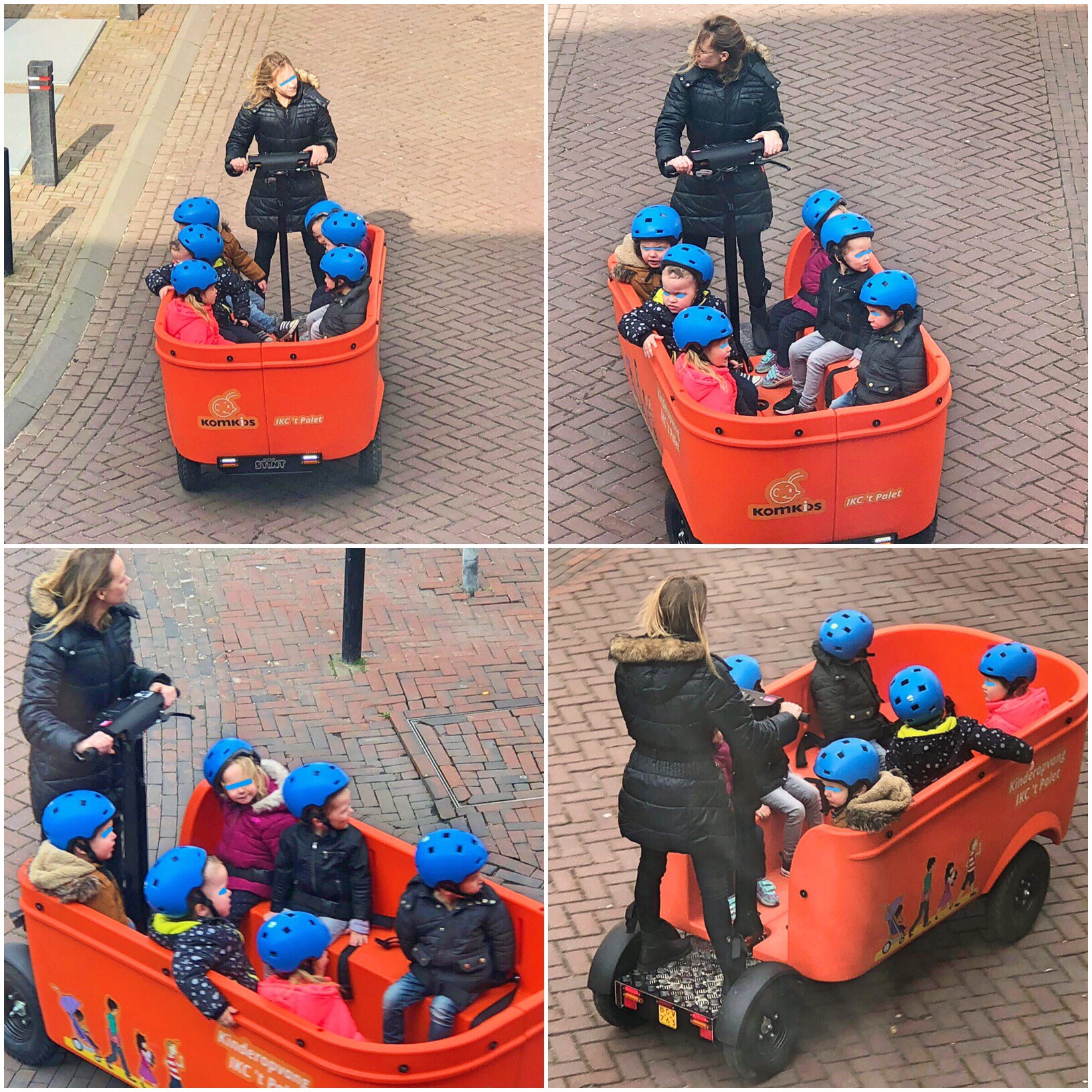 Segway daycare child transport